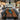 Custom Walnut Live Edge Resin Dining Table  | Modern Residence | BTD-006