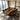 Custom epoxy resin black walnut conference table with live edge design and full glossy finish placed in a modern executive office, creating a sophisticated conference room tables centerpiece - BespokeTableCo