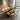 Custom epoxy resin olive dining table with straight edge design and full glossy finish placed in a modern dining room, featuring natural olive wood grain and elegant resin details for a wood dinning table - BespokeTableCo